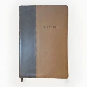 Holy Bible New Living Translation Tyndale Brown Leather NLV